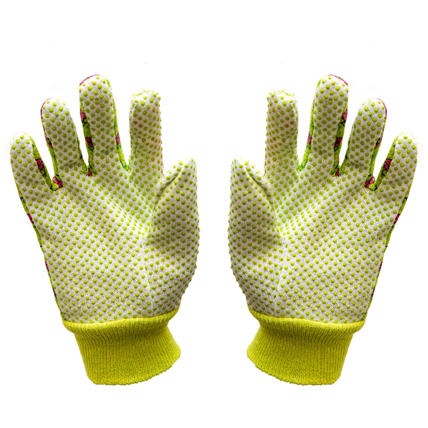 G & F 1852-3 General Work Garden Gloves Women Soft Jersey 3 Pairs