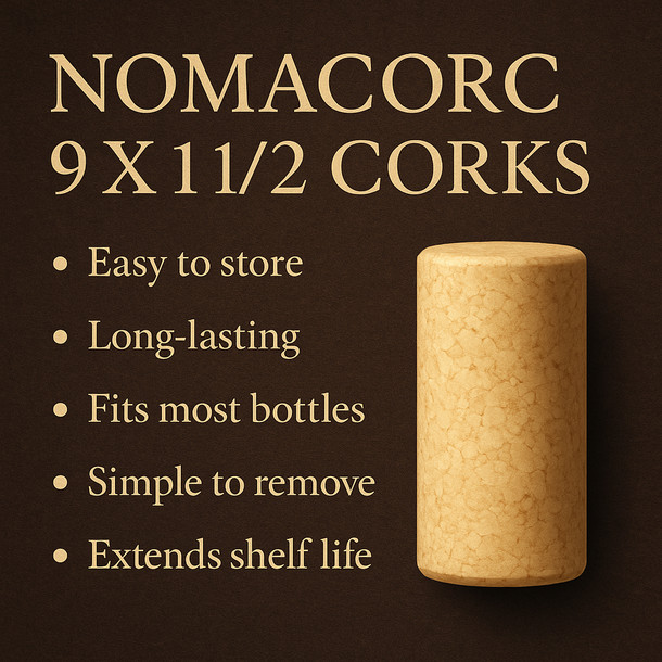 Nomacorc Nomacorc 9 X 1 1/2 Corks 100 ct