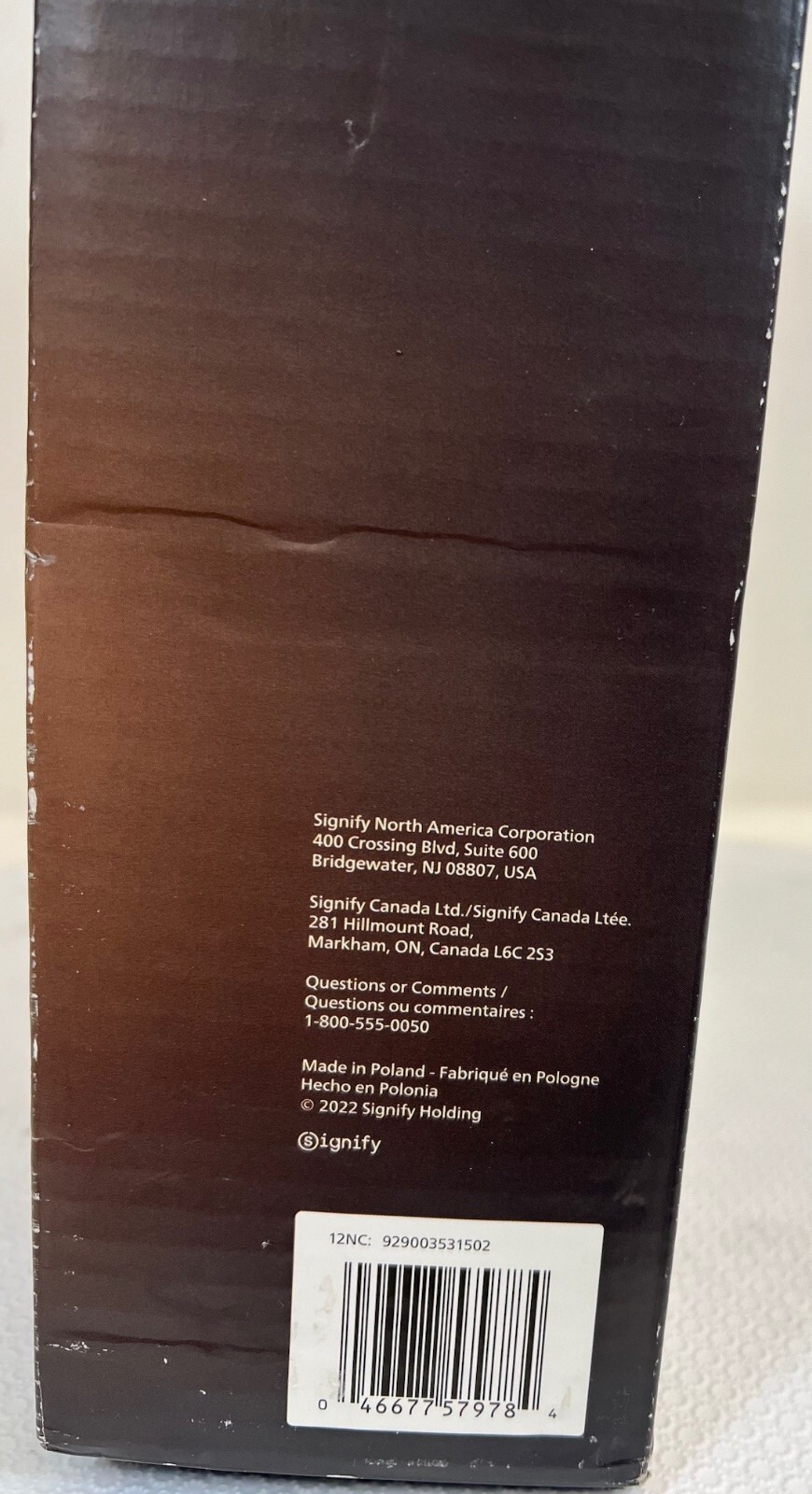 Philips Hue Enrave Medium White Ambiance Smart Ceiling Lamp -FREE SHIPPING