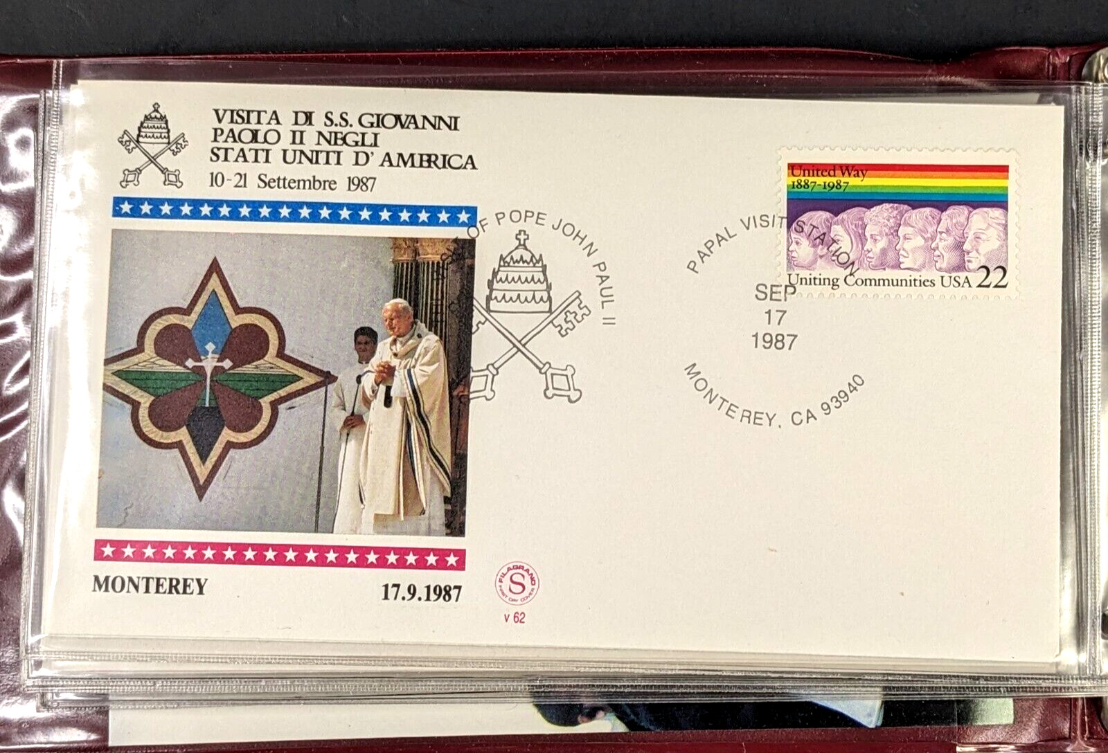 Pope John Paul II, The Golden Series Canada Fort Simpson, 10 Covers 1987