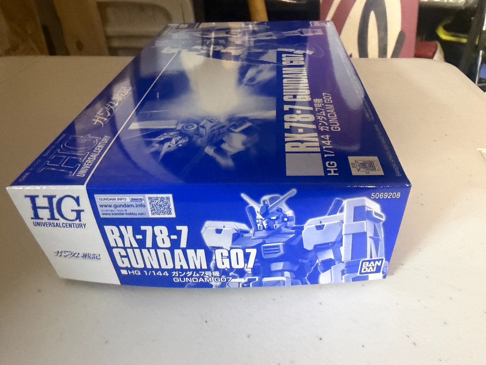 P-Bandai HG RX-78-7 Gundam G07 Limited Edition 1/144