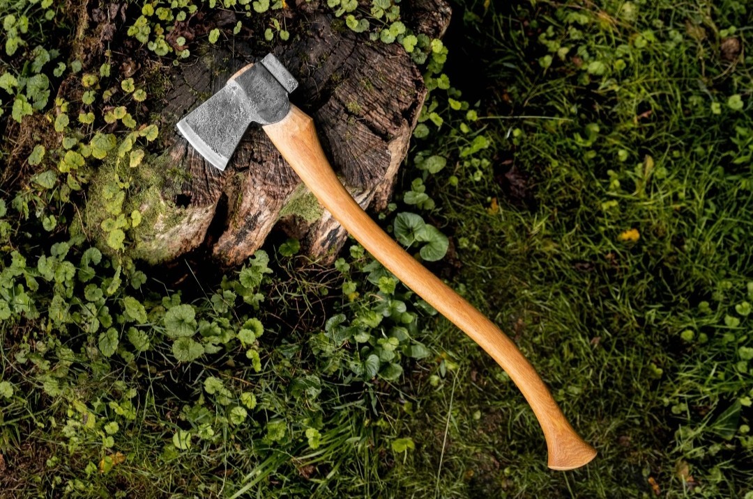 Liam Hoffman Blacksmithing - 3lb Camp Axe - Brand New - Never Used