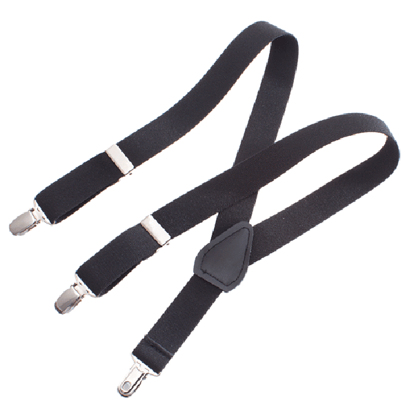 Childrens Girls Boys Toddlers Adjustable Kids Suspenders Black (USA SELLER)