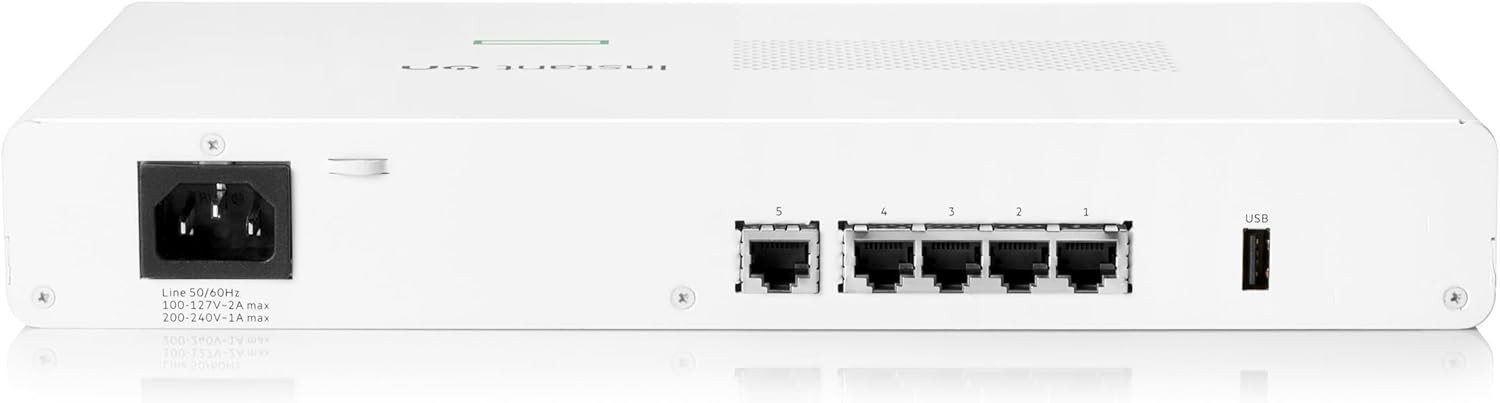 HPE Networking Instant On Secure Gateway SG2505P 5-Port US Cord S0G34A#ABA