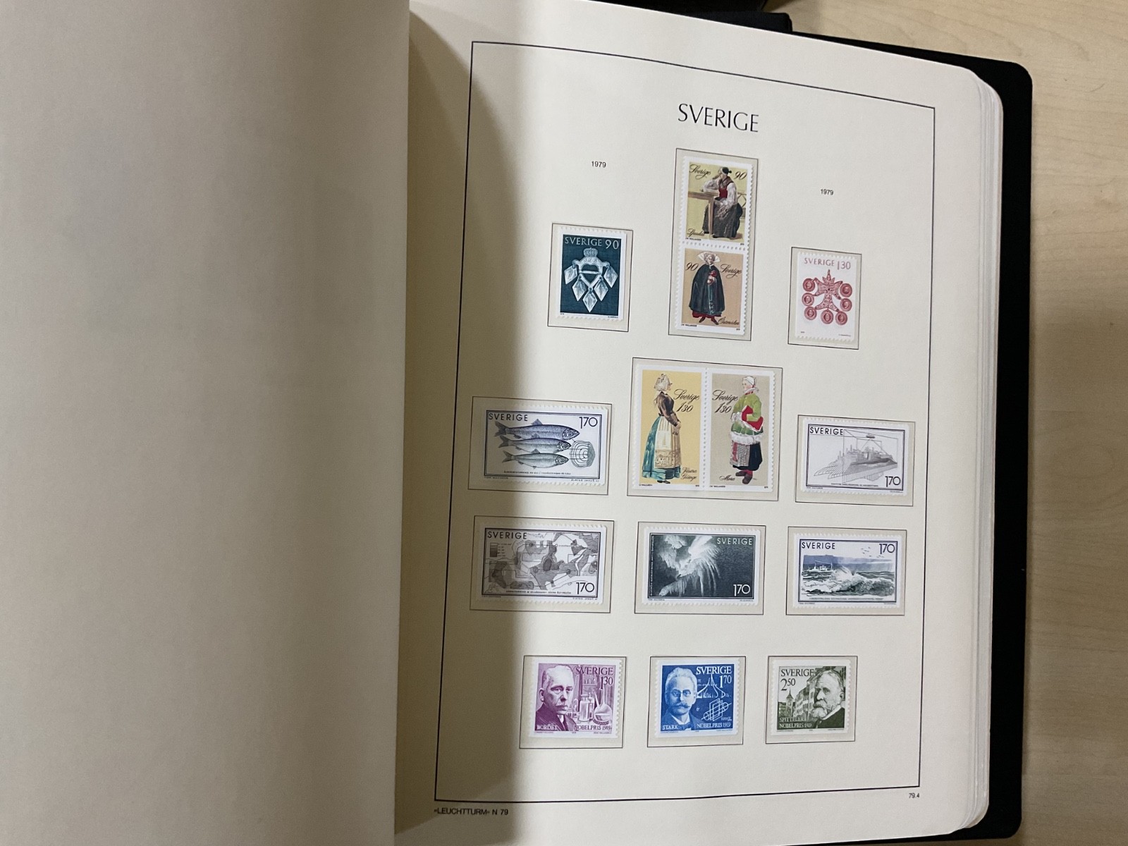 Sweden stamps. 1970 - 2008. 2 Light house albums. G/208*