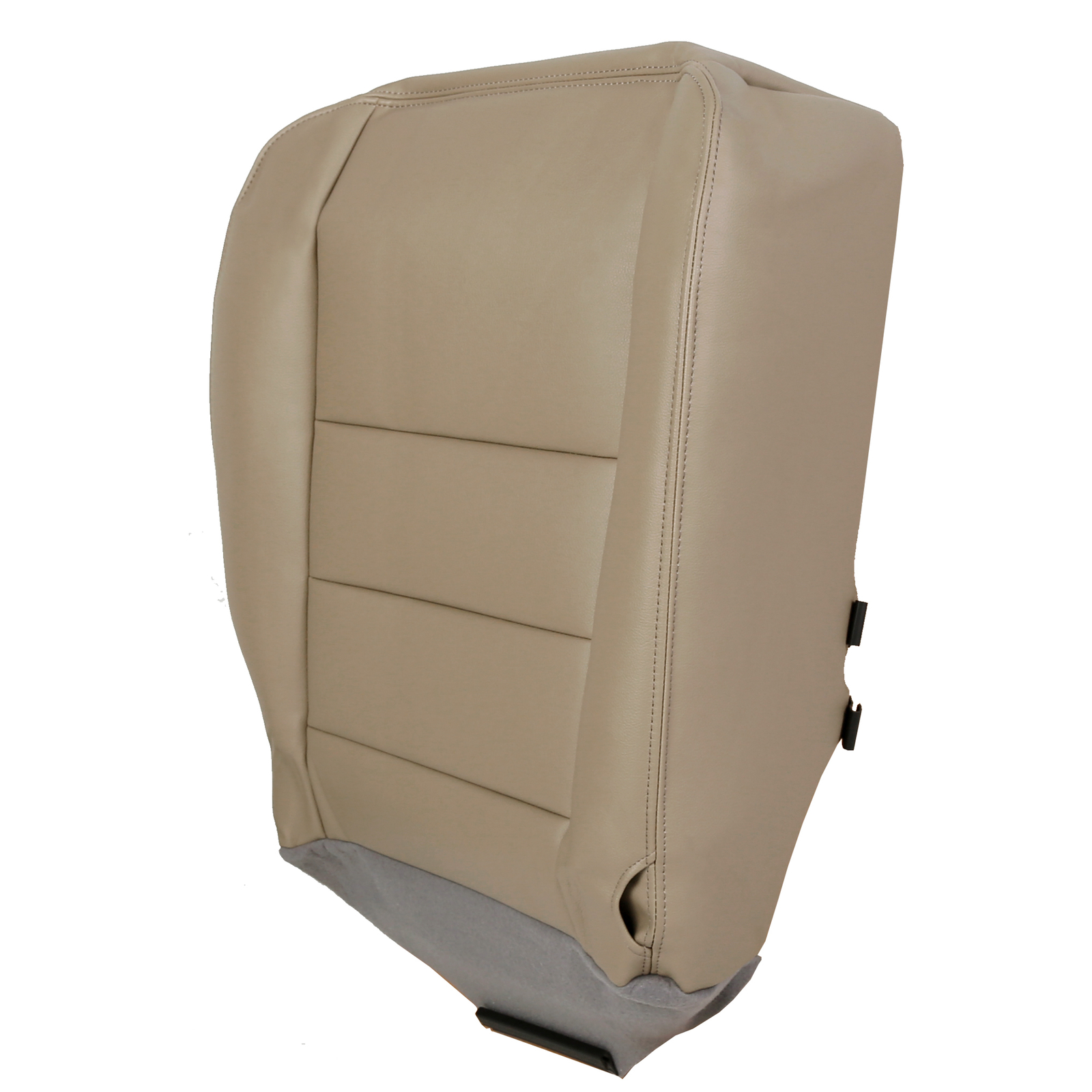 For Ford F250 F350 Super Duty 2002-07 04 05 Driver Bottom Seat Cover Tan Leather