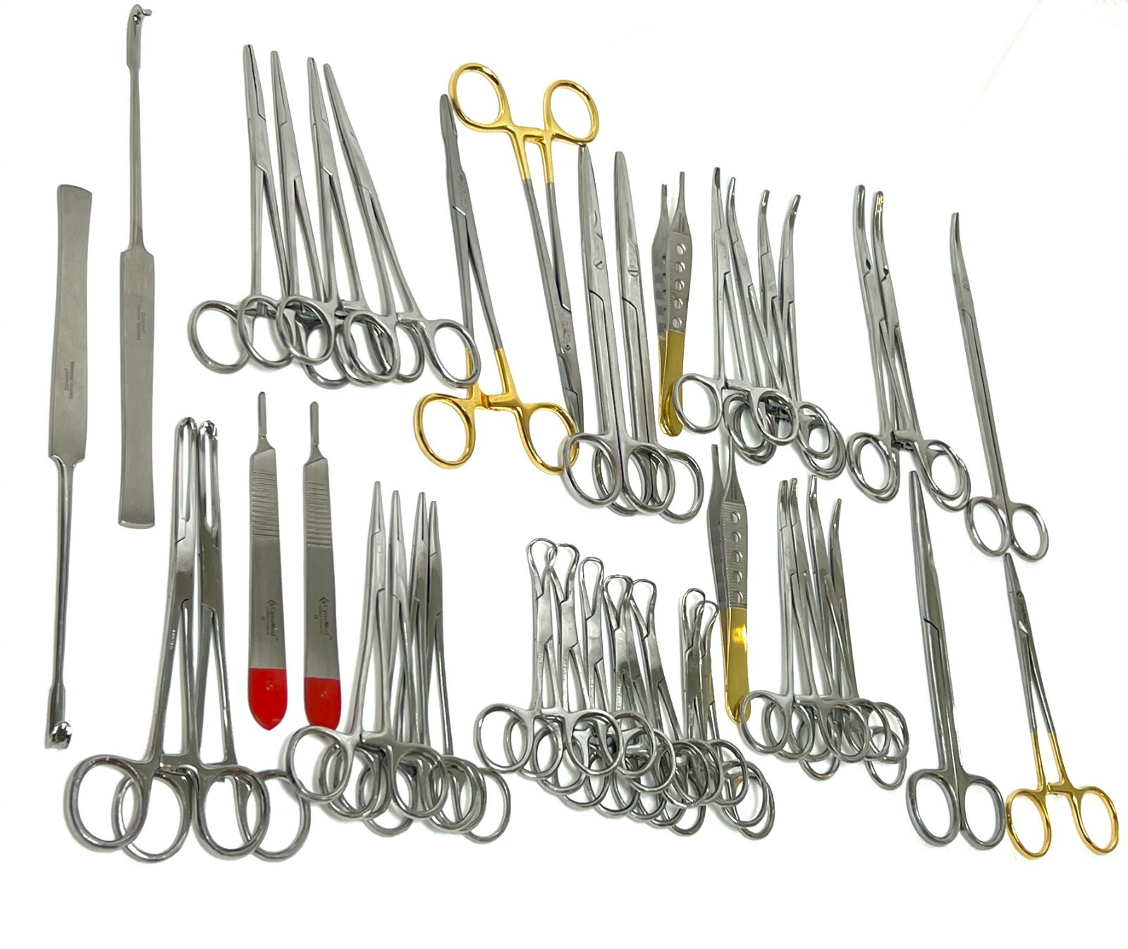 141 PCS CANINE+FELINE SPAY PACK VETERINARY SURGICAL INSTRUMENTS