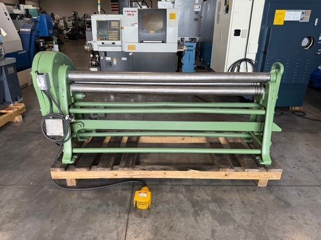 LOWN Model B 6’ x 16 Gauge Plate Bending Roll USA #7403