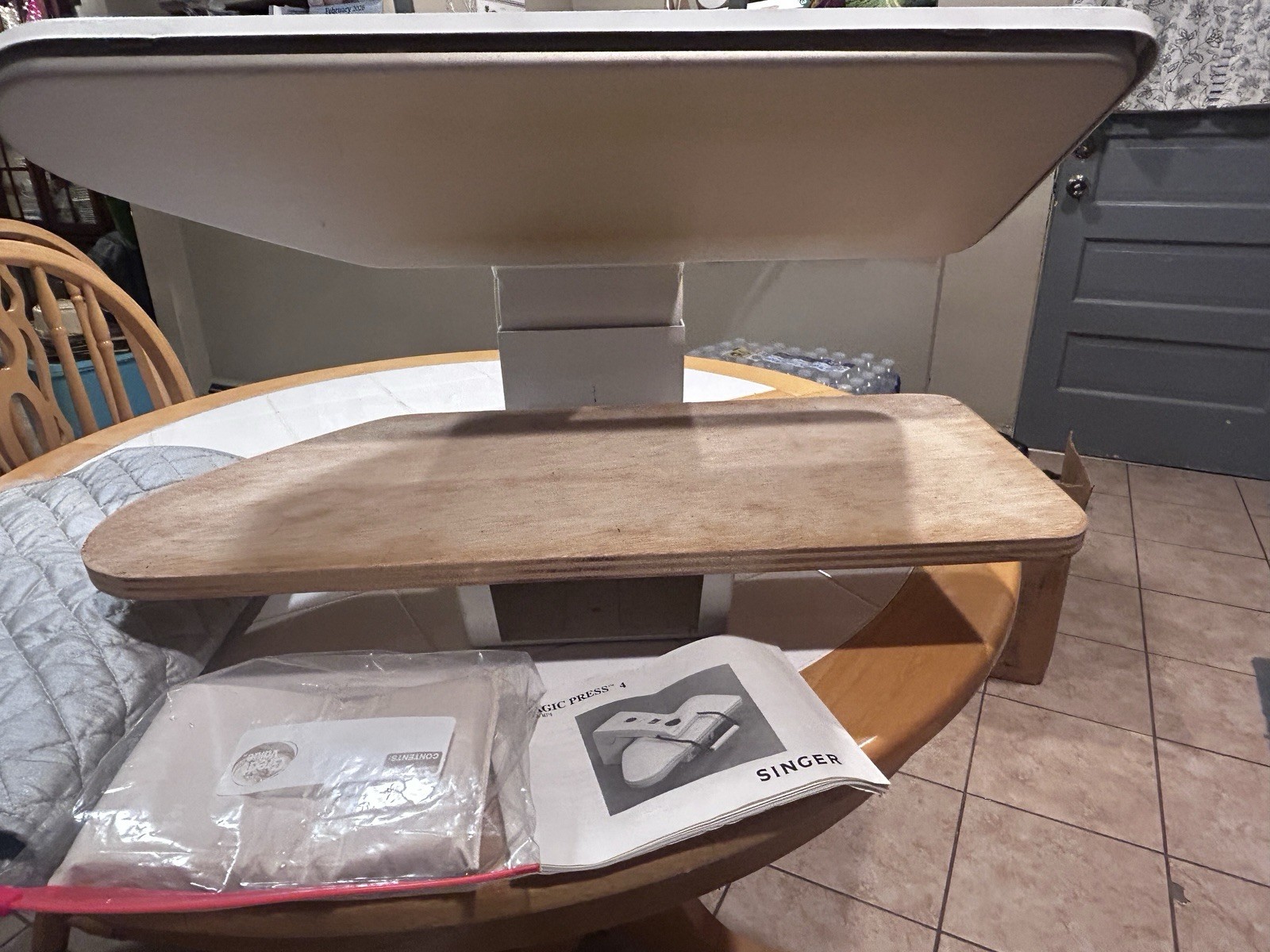 Singer Magic Press 4 Electric Clothing Iron Commercial Heat Press w/Manual Works