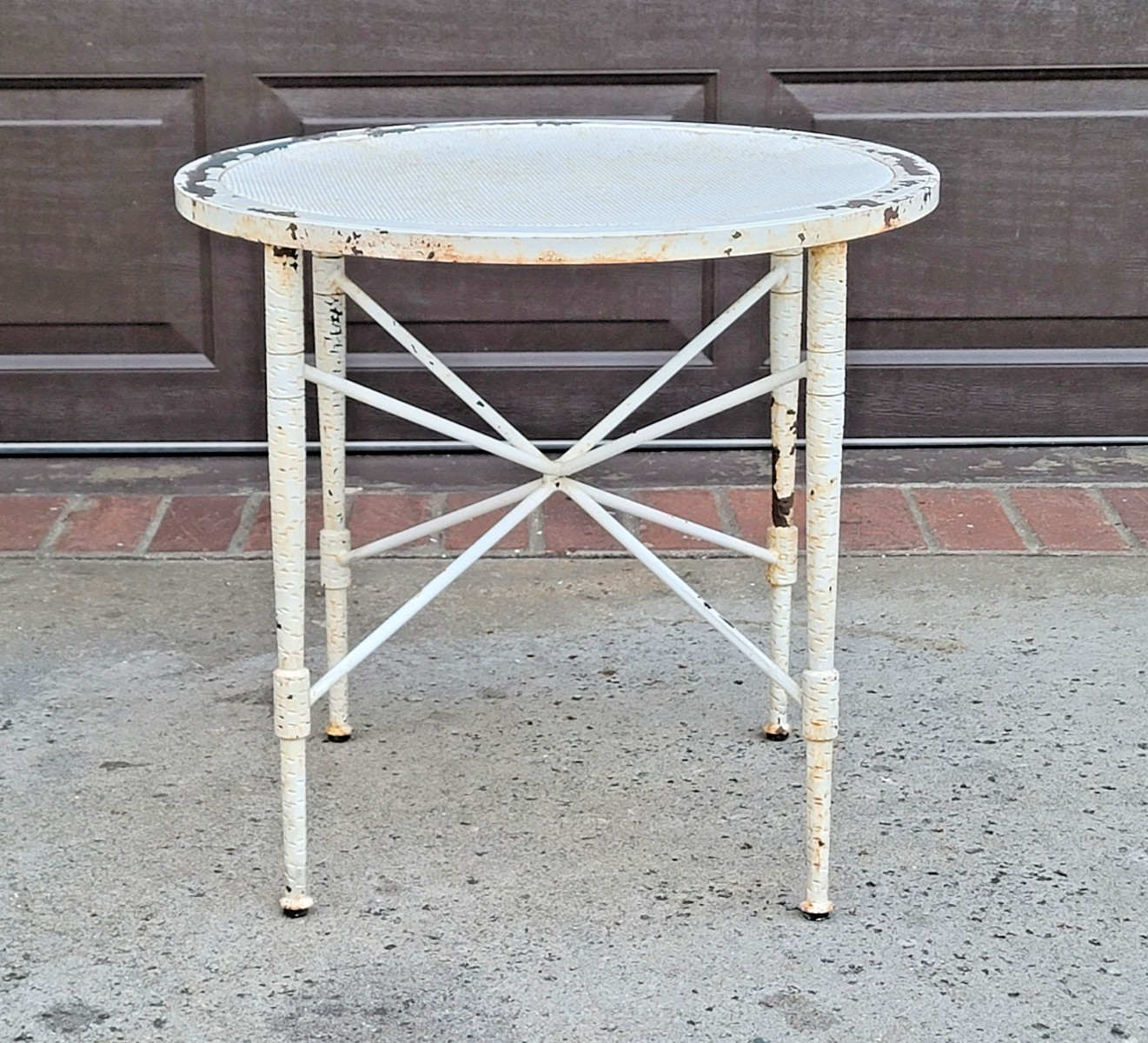 Mario Papperzini 'Amalfi' Iron Side Table for Salterini, 1950's