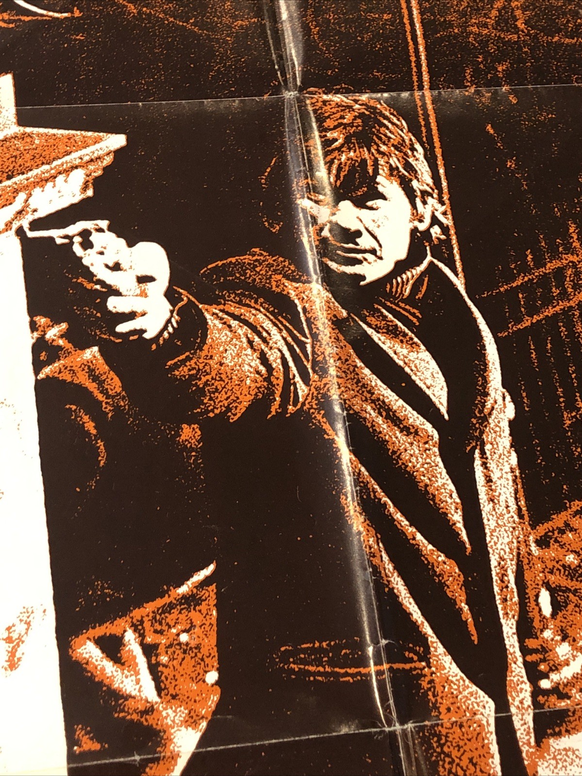 Death Wish 1974 Original US 1-Sheet Poster Charles Bronson Folded