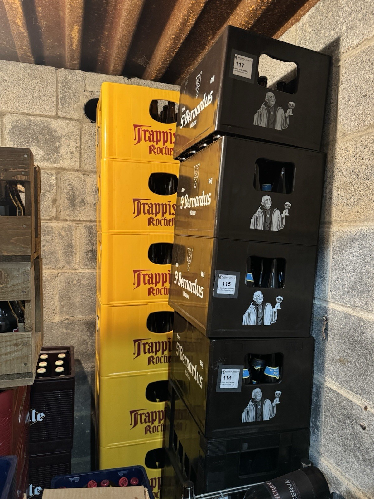 Trappist Rochefort Beer Crate