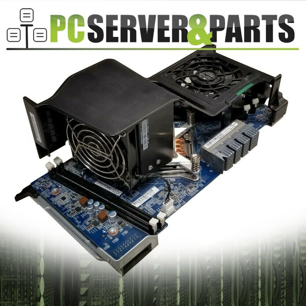 HP 736519-001 Z640 2nd CPU Riser Board Assembly w/ Heatsink & Fan 710326-001