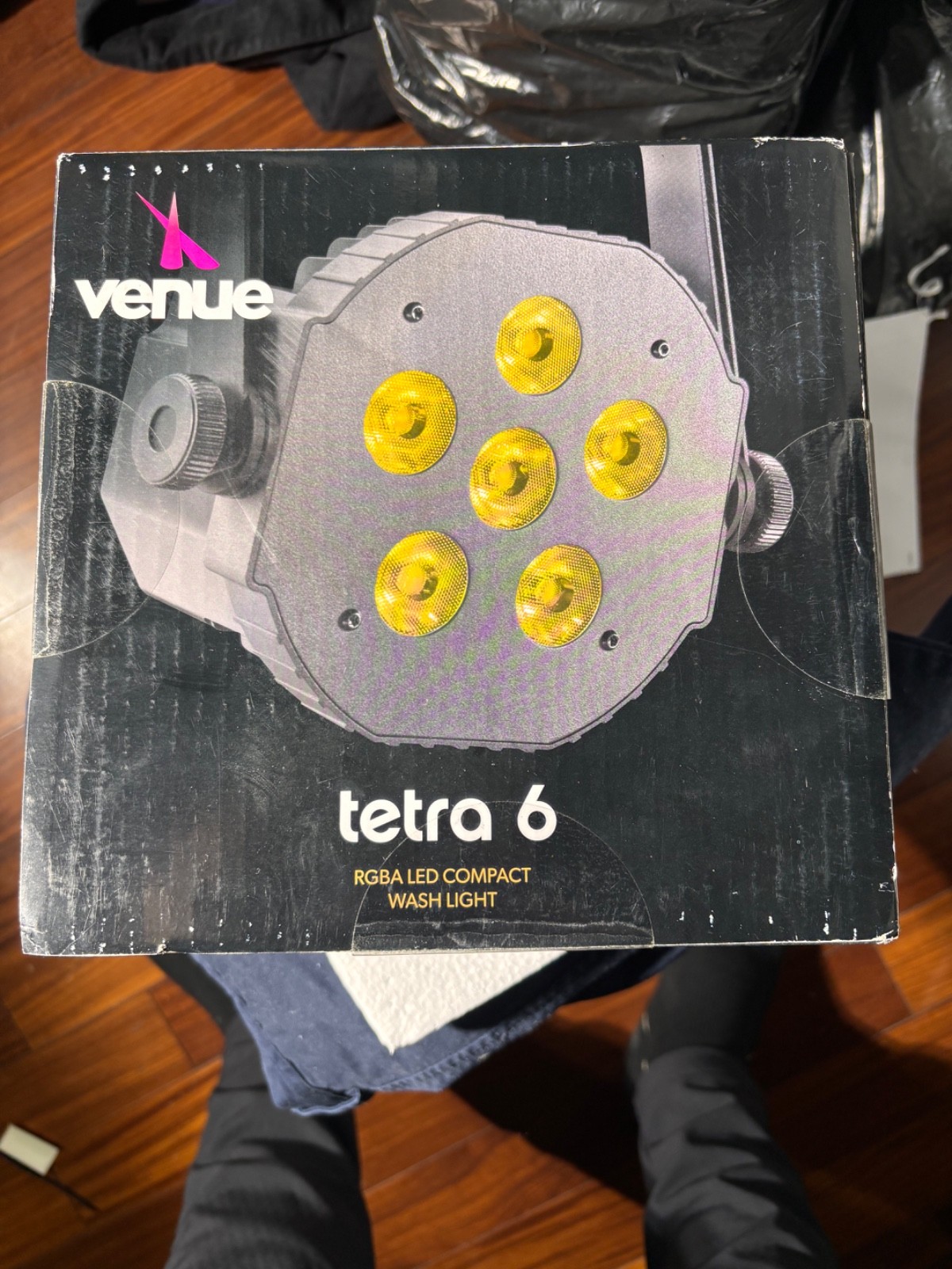 Venue Tetra 6 RGBA Wash Light VenueLink