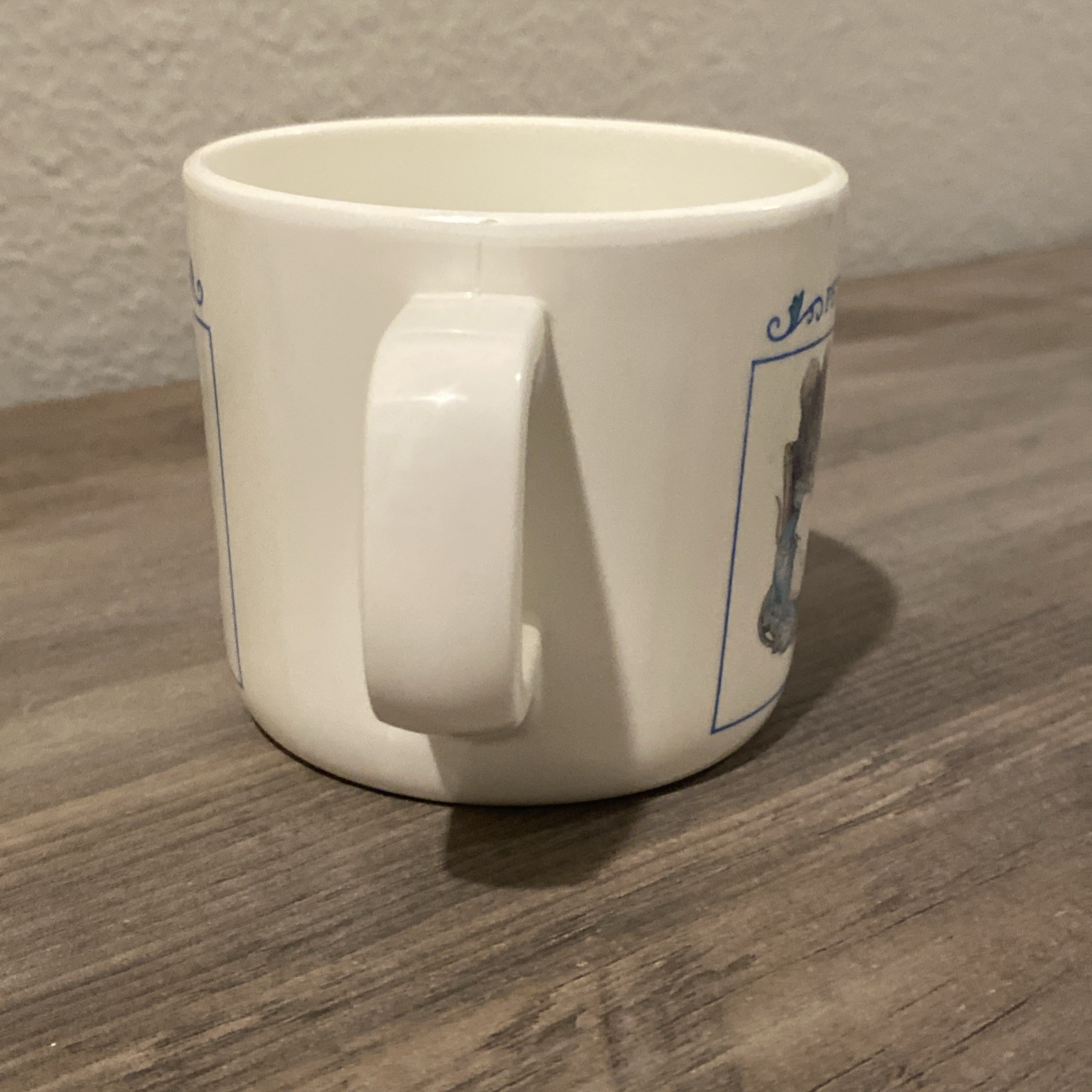 Vintage Eden Peter Rabbit and Friends Childs Cup Small Melamine Plastic Mug EUC