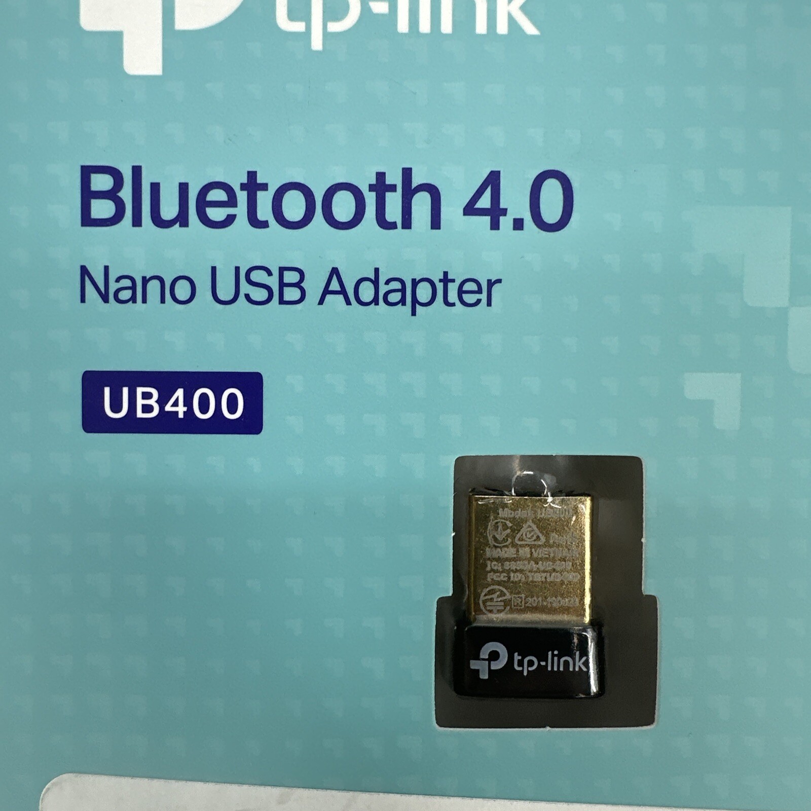 TP-Link UB400 Bluetooth 4.0 Nano USB Adapter (Windows 8/8.1/10) NEW OPEN BOX