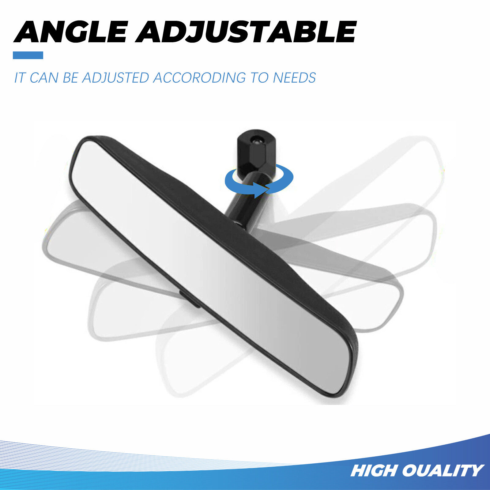 New Interior Rear View Mirror For Nissan 96321-2DR0A 96321-2DR0-A103 1996-2007