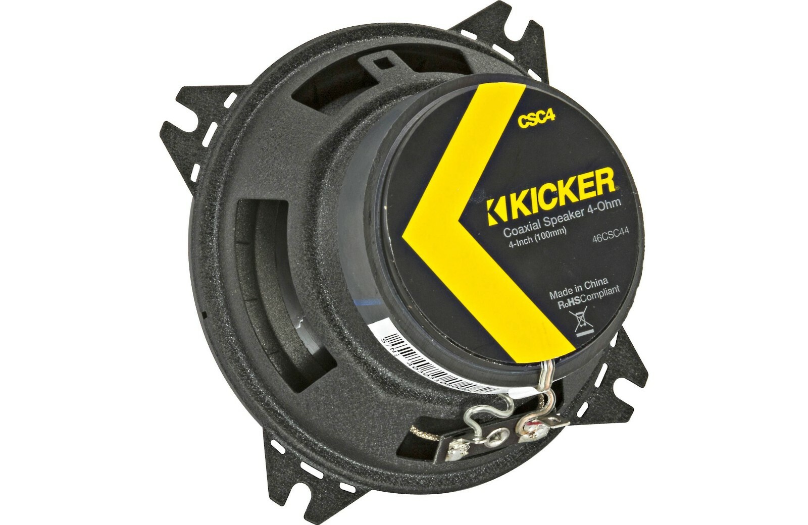 Kicker 46CSC44 4" 2-Way Car Speakers - PAIR