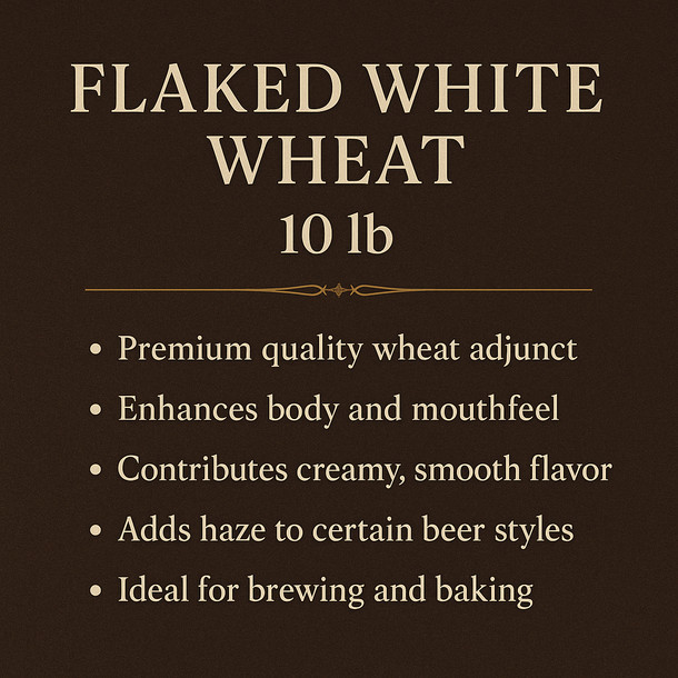 Briess Flaked White Wheat 10 lb