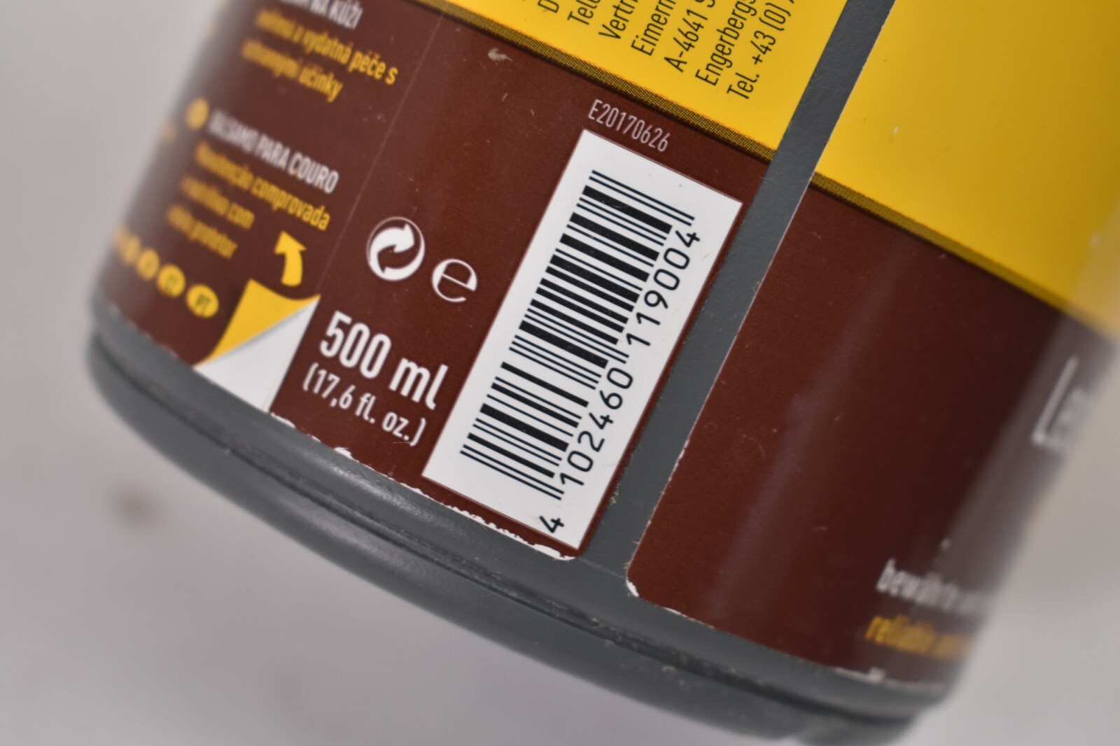 Effax Leder-Balsam Leather Balm 17oz 500mL Jar For Saddles Bridles Boots Shoes