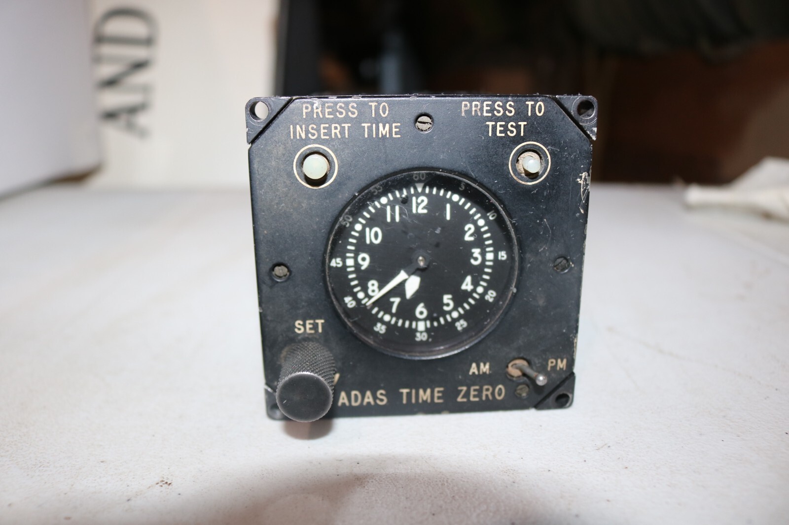 Rare! Vietnam era RF-4 RF-101 cockpit ASQ-90 digital data time inserter C-6383