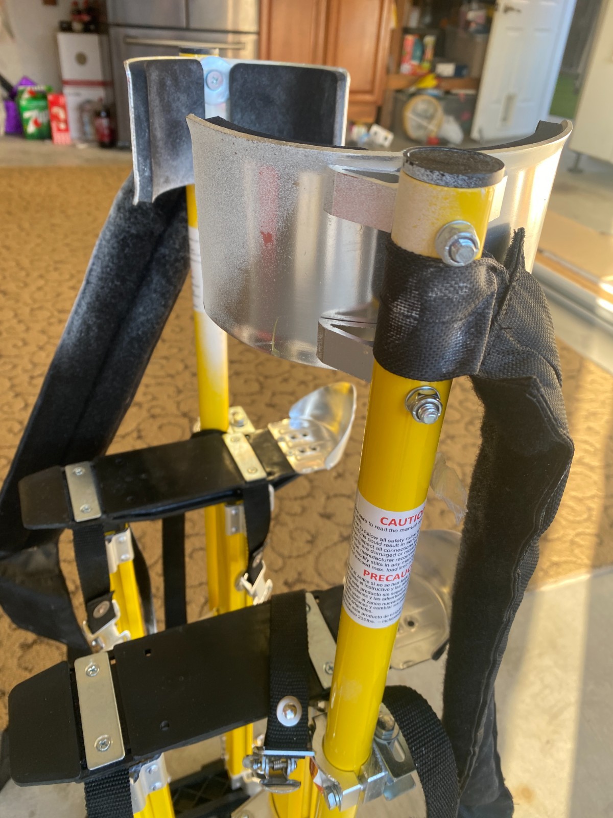 Pair Toolpro TP02440 24-40" Magnesium Drywall Painting Stilts