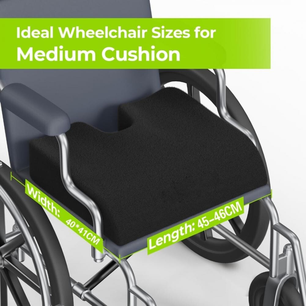 Wheelchair Seat Cushions Memory Foam Pressure Relief Cushion