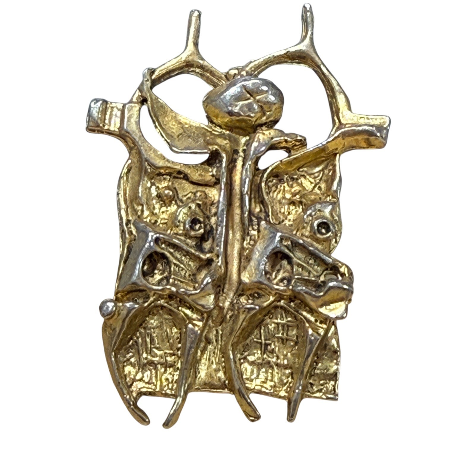 Igael Tumarkin “Prisoner of Conscience” Signed Brutalist Wearable Sculpture