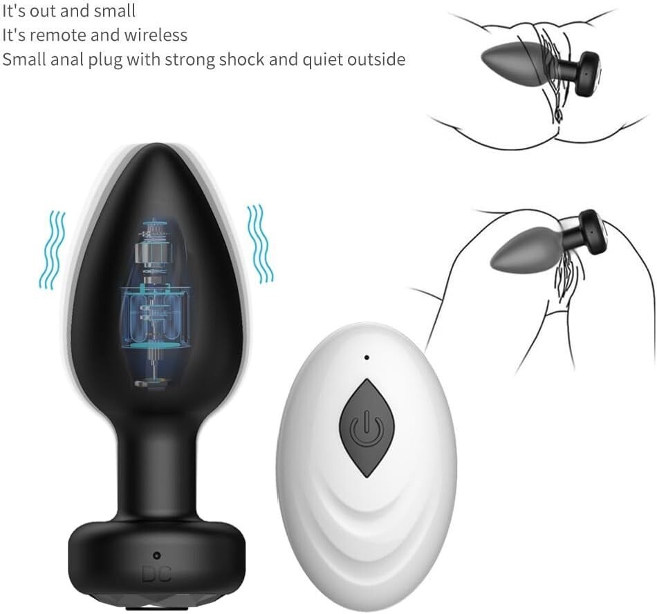 Sex Toys for Women Thrusting Anal Vibrator Prostate Massager Anal Butt Plug