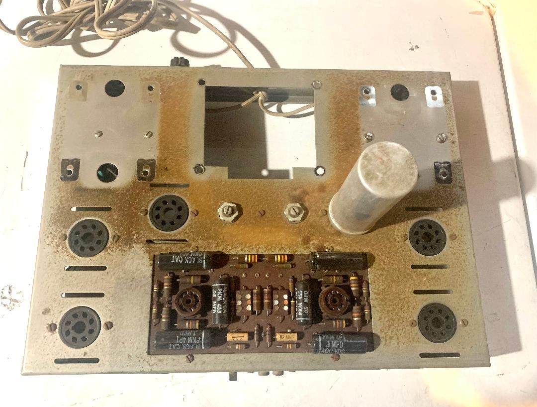 Dynaco ST 70 Tube Amplifier Chassis - Good Parts Unit, Project Starter