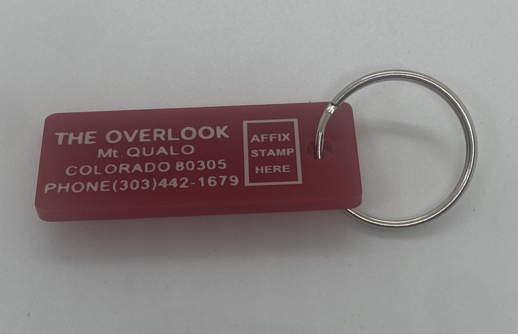 The Shining Keychain Overlook Hotel Keychain Room 237 Kubrick Inspired Key 2”