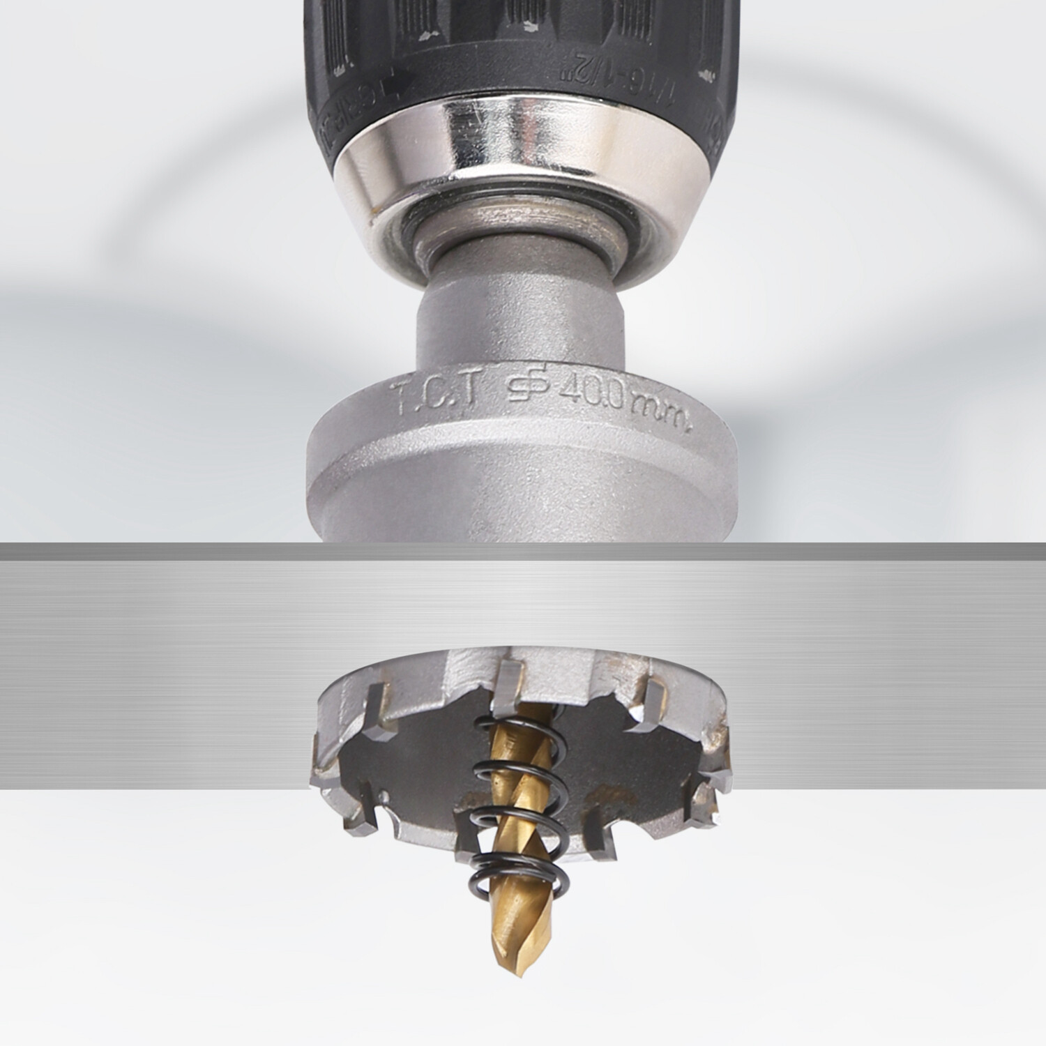 1/2" to 10" Carbide Tip TCT Hole Saw Cutter Drill Bit For Steel Metal Alloy