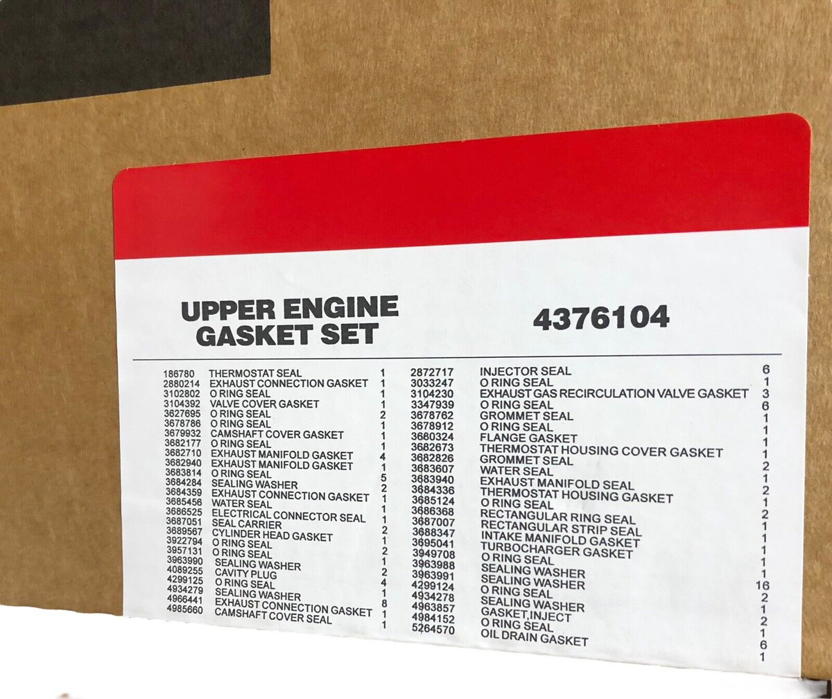 Upper Cylinder Head Gasket Set 4376104 4352146 for Cummins ISX ISX15 QSX 2881767