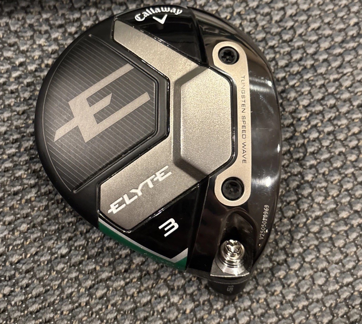 Callaway Elyte Fairway Wood Head Only 15* 3 Wood Head Only RH 3-WOOD ELITE 3W