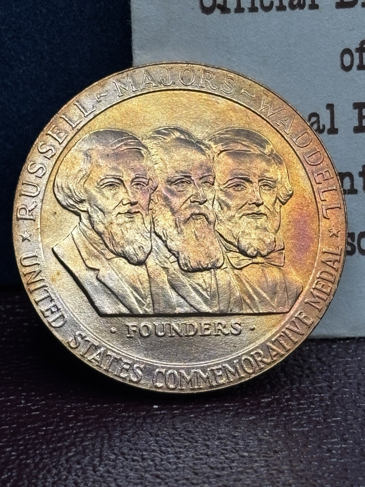 1960 So-Called Dollar - Pony Express Centennial Medal HK-583 RD Rich Toning