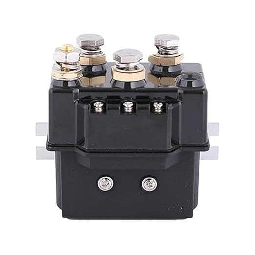 Replacement Universal Winch Solenoid Relay Contactor 12V 500A for 8000-15000lbs