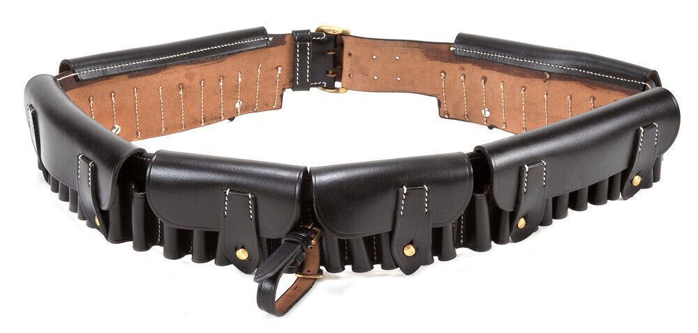 British Martini-Henry Bandolier P-1882 Black Leather