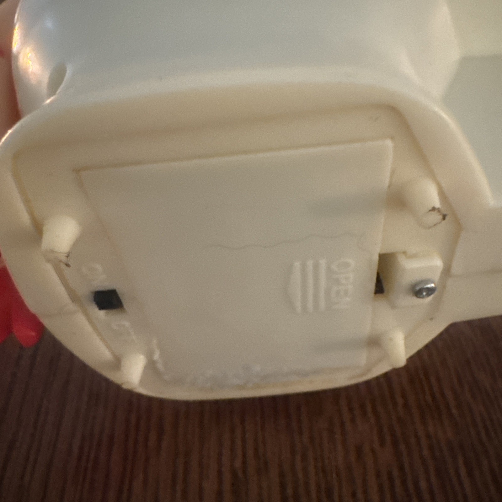 *Tested* Vintage Plastic Funny Action Toy Busy Lady