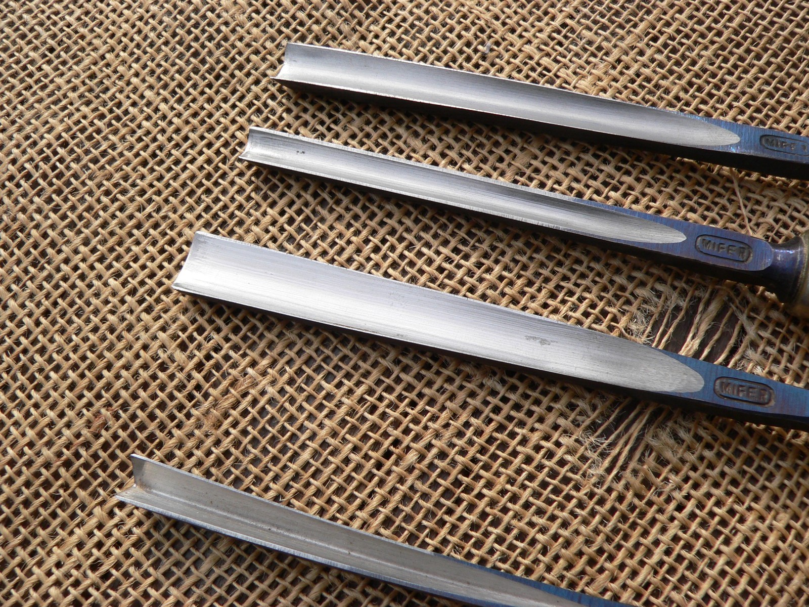 MIFER Carving Chisels Set of 6 Woodworking Tools, Spain