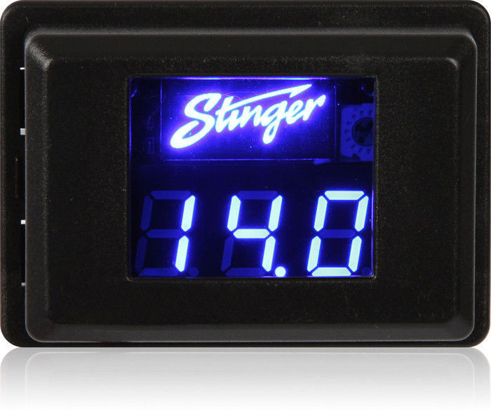 NEW STINGER SVMB VOLTMETER 3-DIGIT BLUE LED VOLTAGE DISPLAY GAUGE VOLTAGE METER
