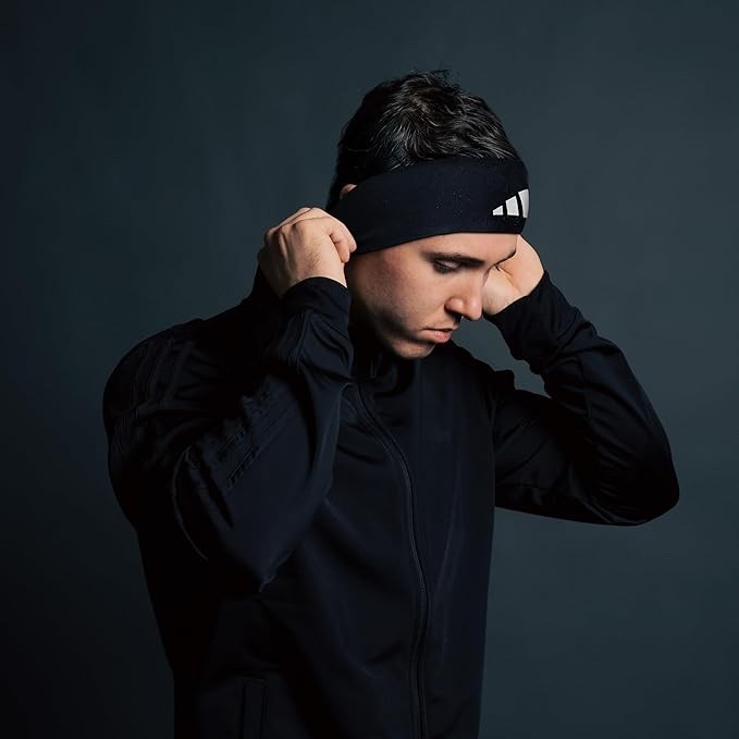 Adidas 3 Piece Bundle Backpack 34oz Water Bottle Alphaskin Headband Retail $107