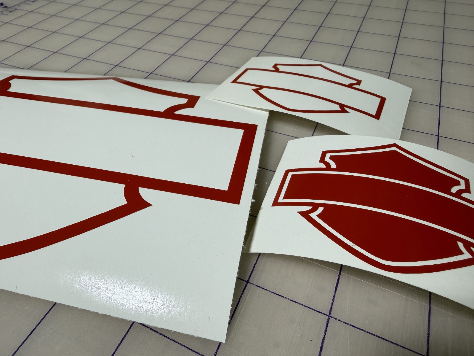 Harley Davidson Sheild Bar Vinyl Decal Sticker Car Truck Motorcycle Bike Helmet