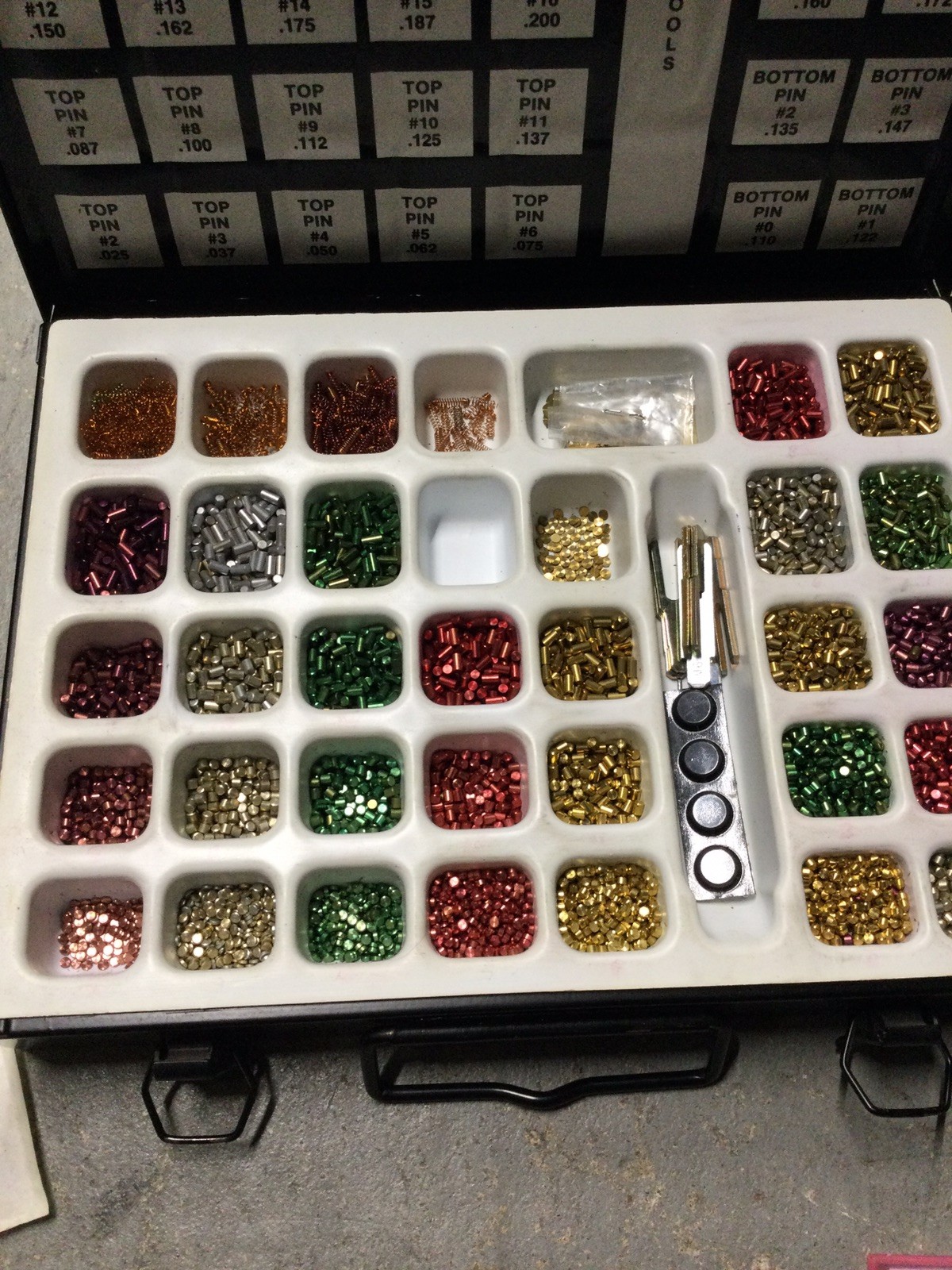 Locksmith’s SFIC Complete Setup Tool Lot.