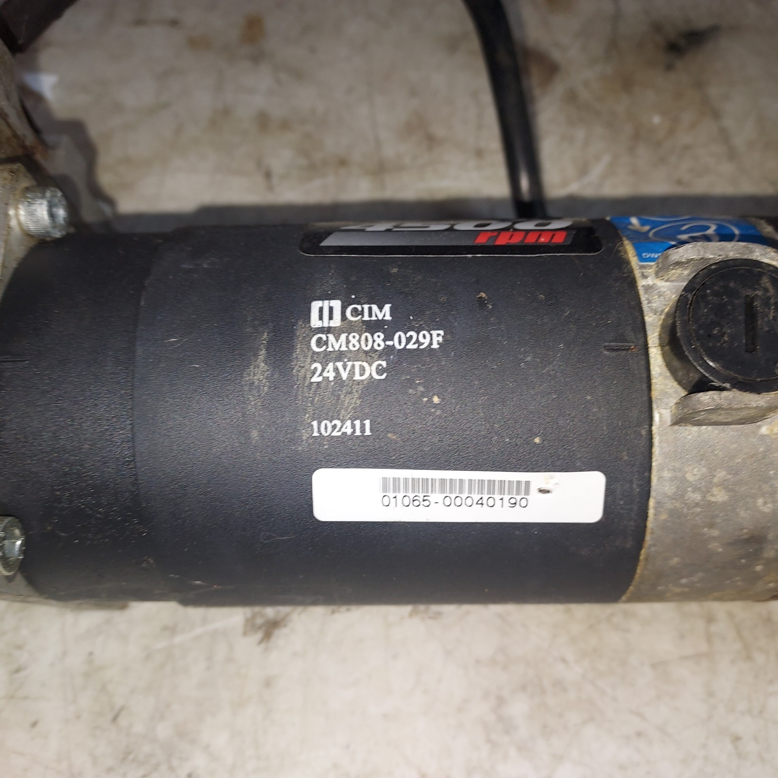 Pride Jazzy 600 Power Wheelchair Motor Gearbox 4500RPM CM808-029E CM808-029F