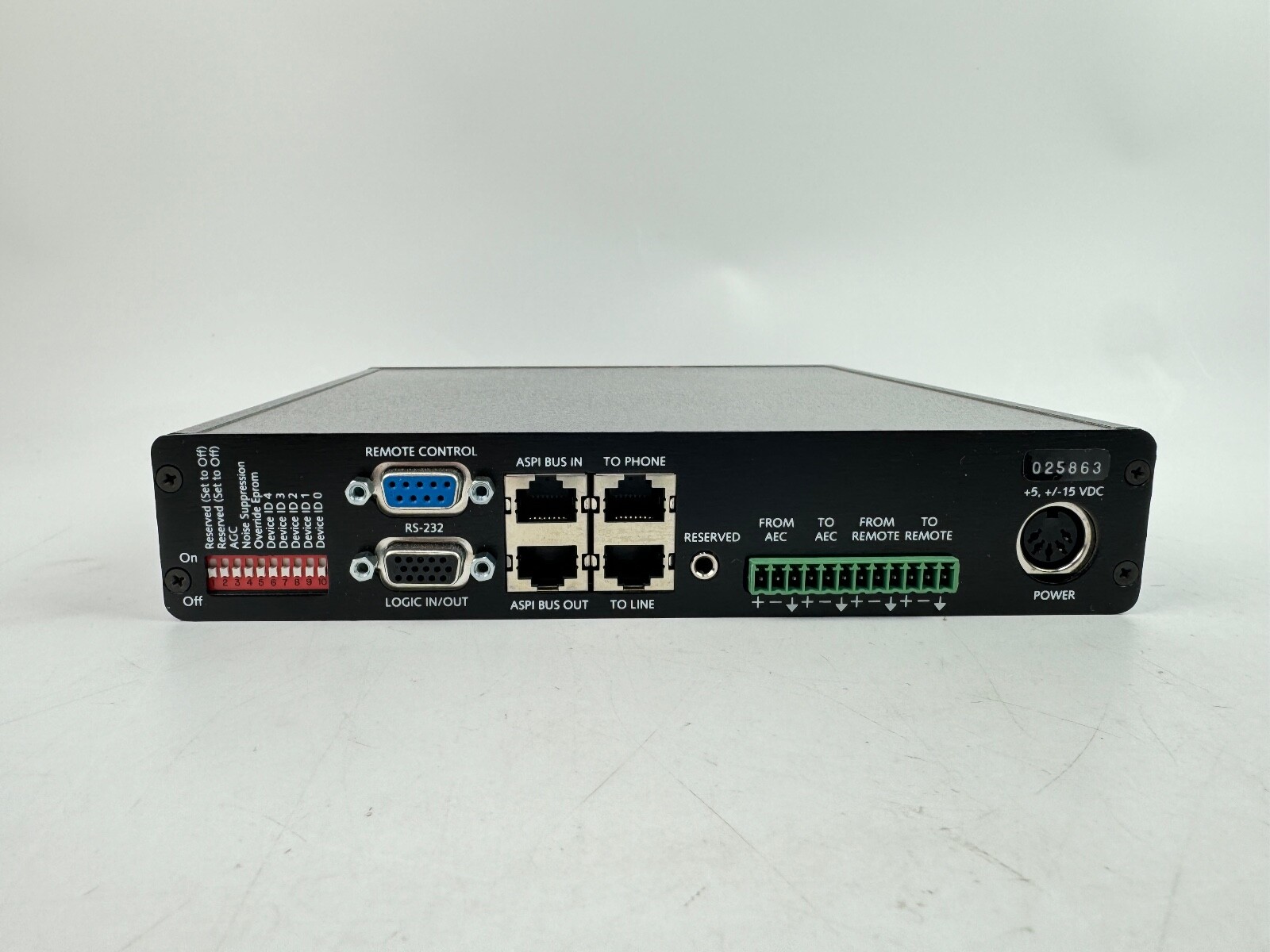 ASPI Digital EF200 Echo Free Interface Acoustic Telephone Line Echo Canceler