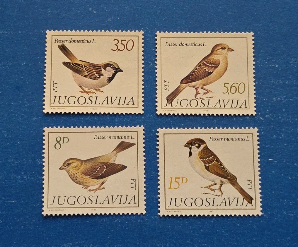 Yugoslavia Stamps, Scott 1566-1569 Complete Set MNH