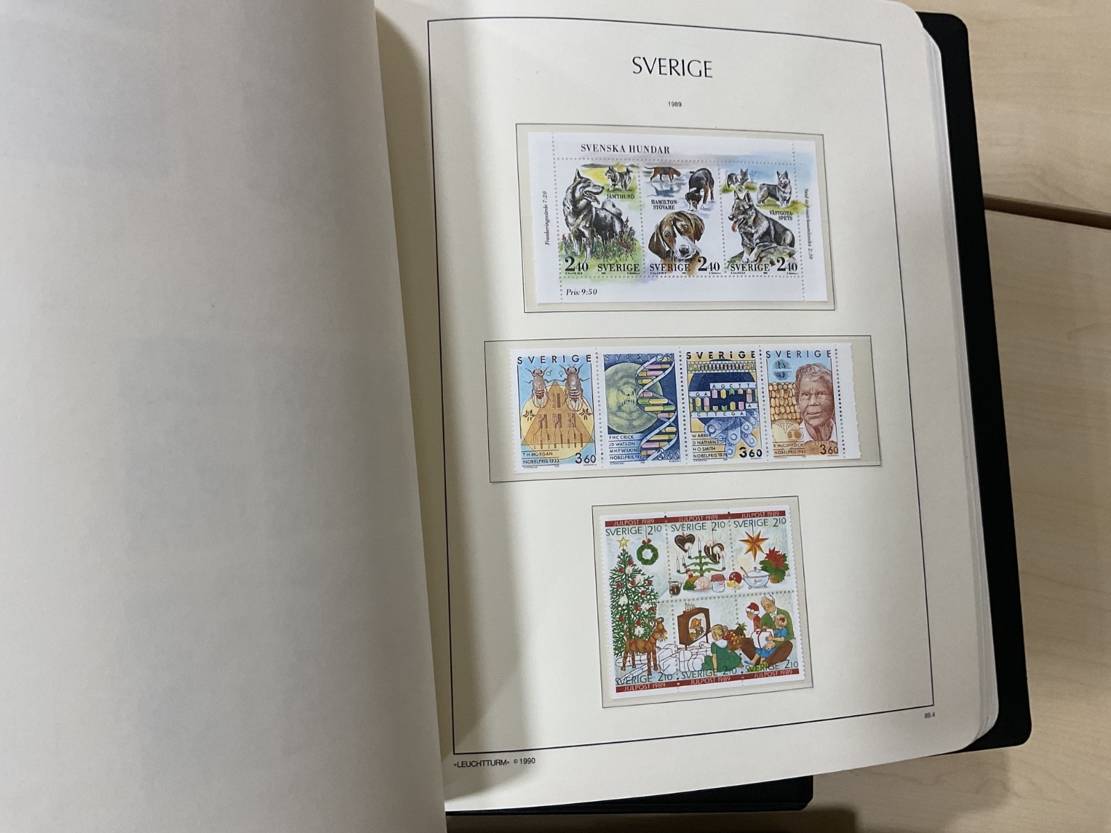 Sweden stamps. 1970 - 2008. 2 Light house albums. G/208*