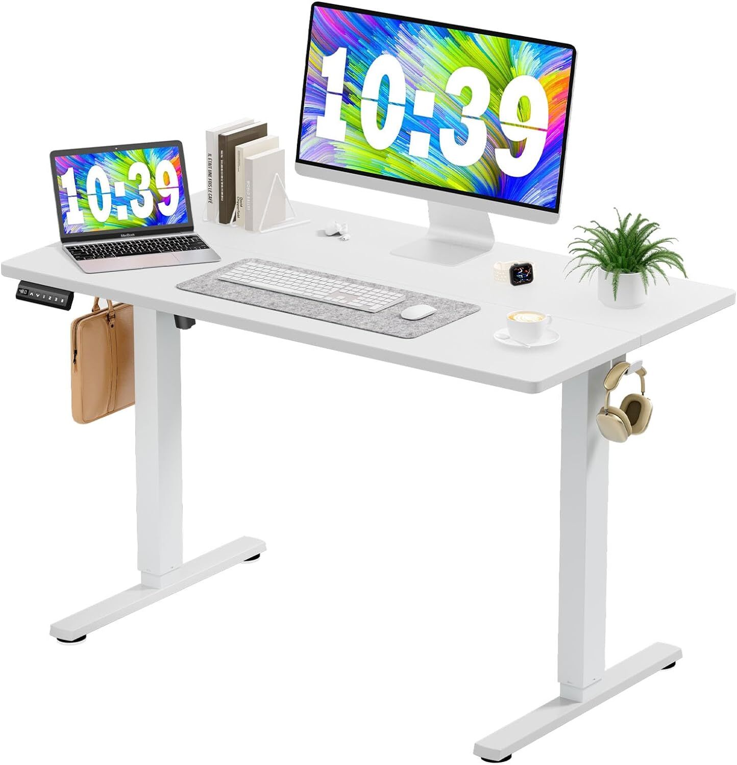 Electric Standing Desk Home Office Height Adjustable Computer Ergonomic Table