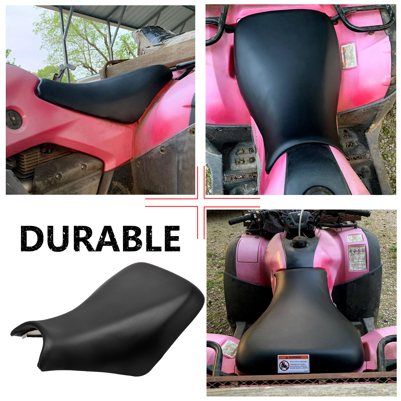 Complete Seat For Honda 2005-2011 Foreman 500 TRX500 / 2005-2014 Rubicon 500 TRX