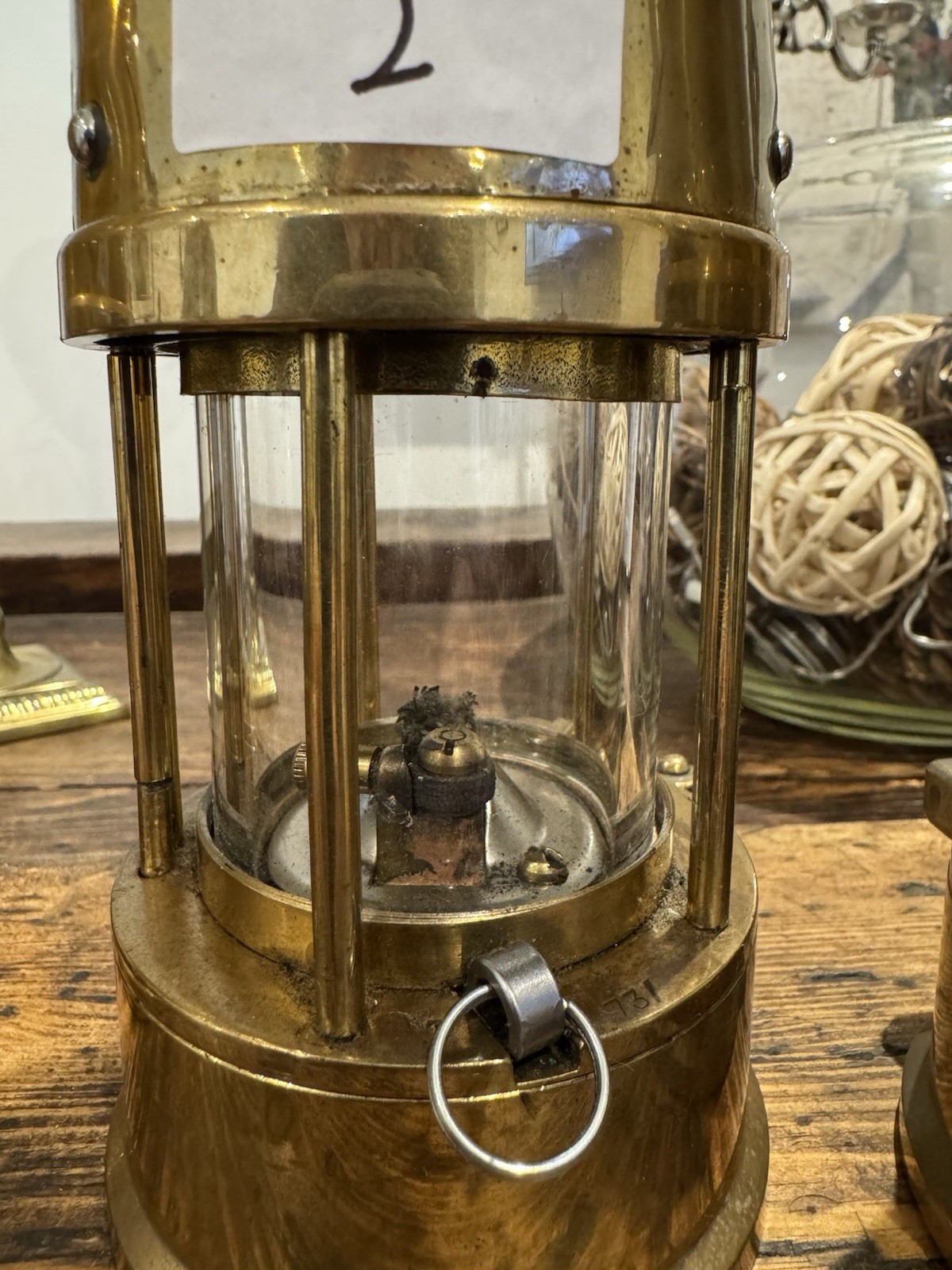 3 X Almost Identical Eccles Safety Lamps by The Protector Lamp Lighting Type 6